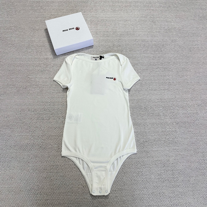 9A+ quality miu miu logo and sailboat bodysuit